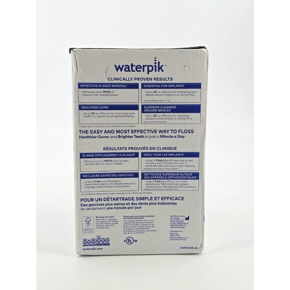 Waterpik Aquarius Water Flosser With 10 Settings & 7 Tips WP-663 Dark Blue - Picture 10 of 14